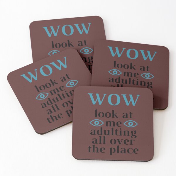 Item preview, Wow Look At Me Adulting All Over The Place designed and sold by youssef tamimi.
