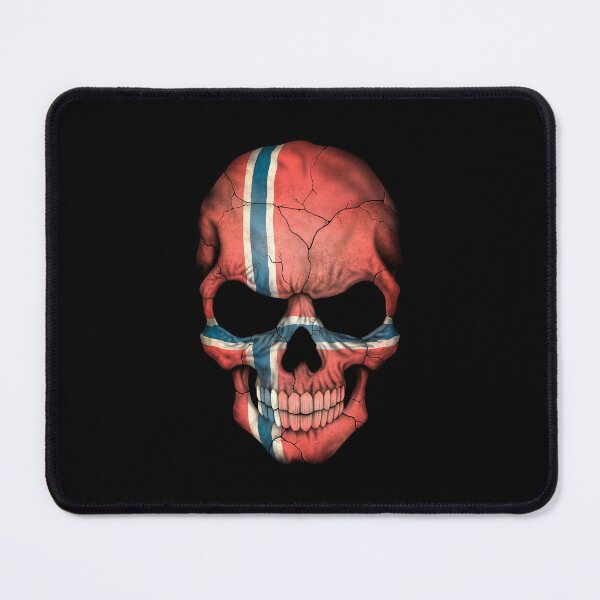 Item preview, Norwegian Flag Skull designed and sold by JeffBartels.