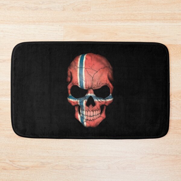 Item preview, Norwegian Flag Skull designed and sold by JeffBartels.