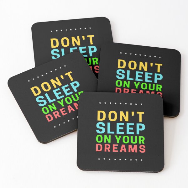 Item preview, Don't Sleep on Your Dreams | Motivational designed and sold by Einstein12345.