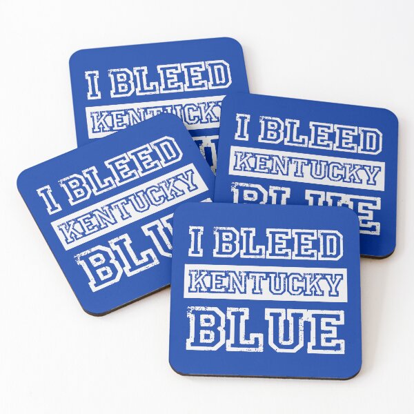 Item preview, I Bleed Blue Kentucky UK Wildcat Pride designed and sold by pixeljamz.