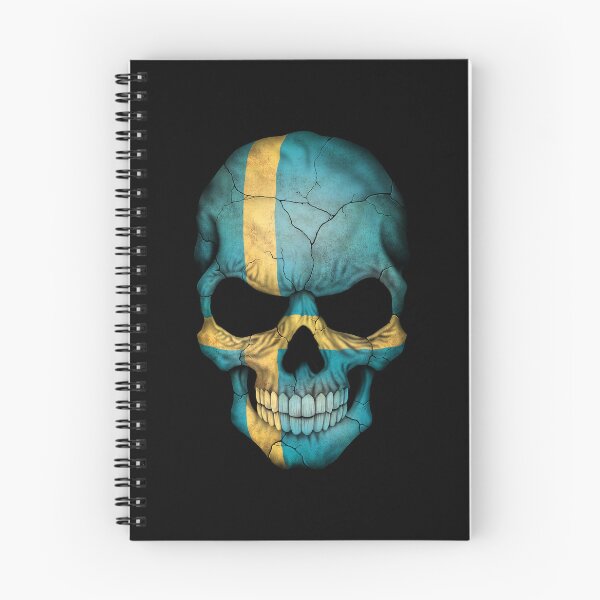 Item preview, Swedish Flag Skull designed and sold by JeffBartels.