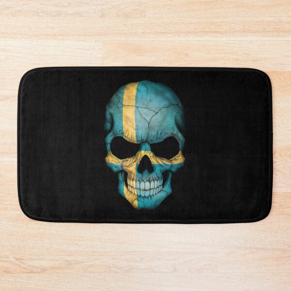 Item preview, Swedish Flag Skull designed and sold by JeffBartels.