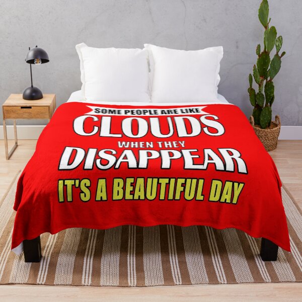 Item preview, Funny Sarcastic Saying Some People Are Like Clouds designed and sold by fantasticdesign.