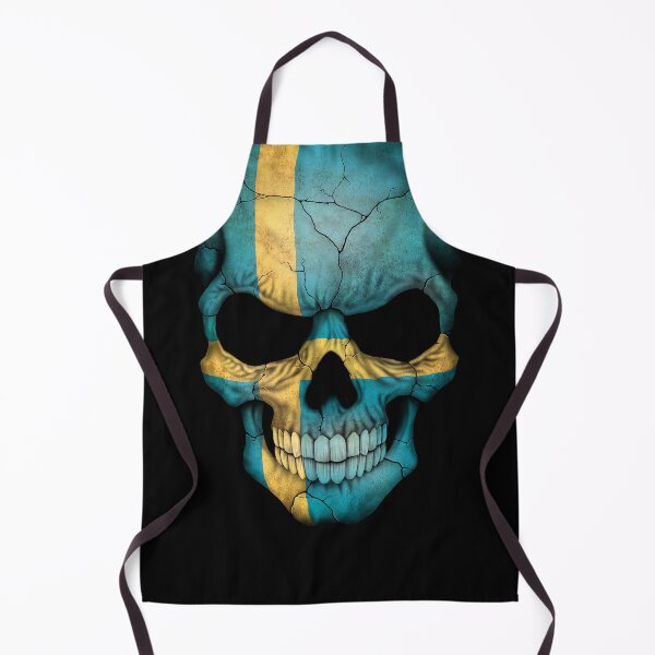 Item preview, Swedish Flag Skull designed and sold by JeffBartels.