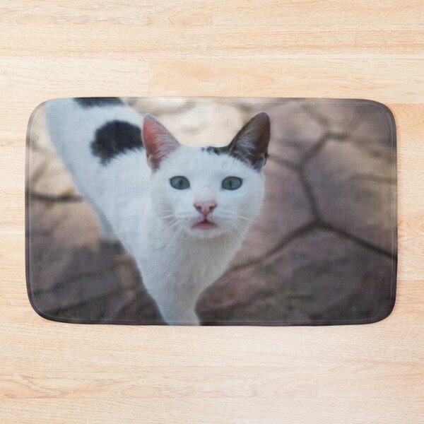 Item preview,  white cat  designed and sold by anisbbmbrush.