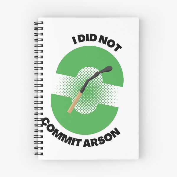 Item preview, i did not commit arson designed and sold by DoraHappy.