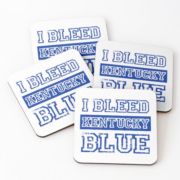 Item preview, I Bleed Blue Kentucky UK Wildcat Pride designed and sold by pixeljamz.