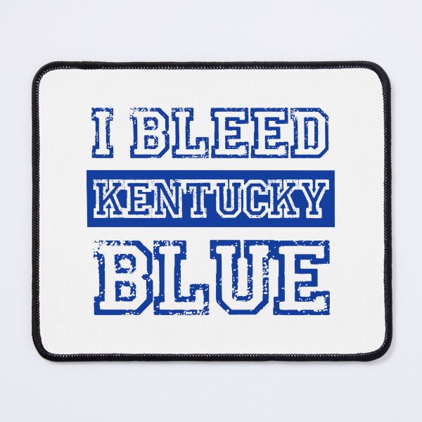 Item preview, I Bleed Blue Kentucky UK Wildcat Pride designed and sold by pixeljamz.