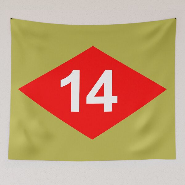 Item preview, NMCB FOURTEEN BEEP sticker designed and sold by gotucoveredart.