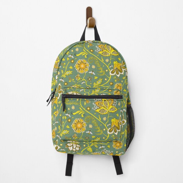 Vista previa del artículo con la obra «chintz del desierto de la abeja - amarillo-verde», diseñado y vendido por kobyakov.