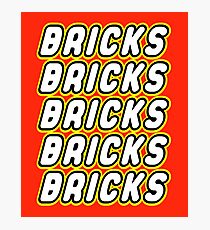 BRICKS BRICKS BRICKS BRICKS BRICKS Photographic Print