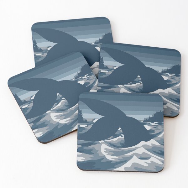 Item preview, Pastel Nlue Whale Tail  designed and sold by Krystal  Thomas.
