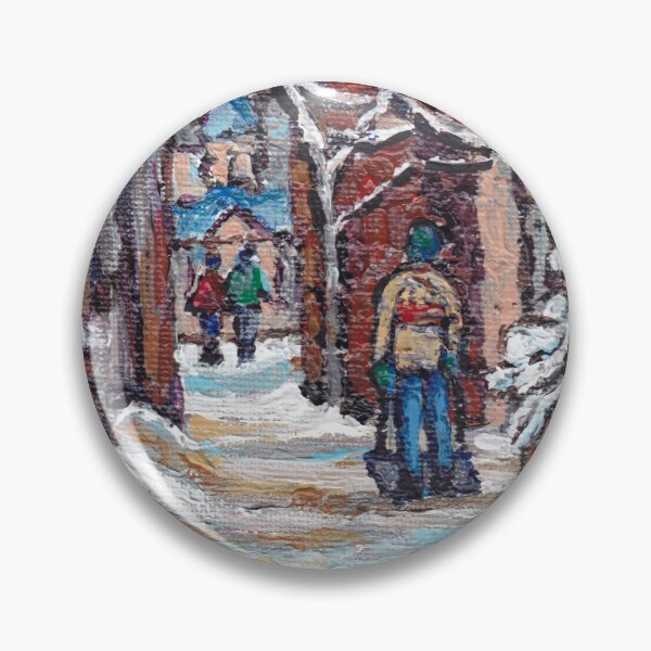 Item preview, MONTREAL WINTER SCENE AFTER THE SNOW STORM designed and sold by Carole  Spandau.