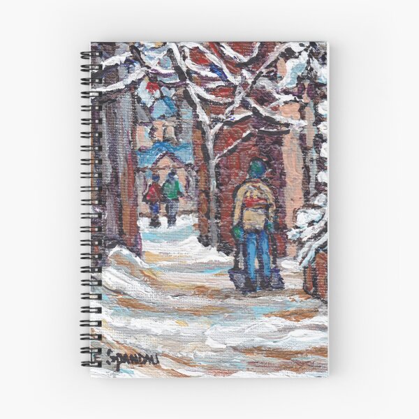 Item preview, MONTREAL WINTER SCENE AFTER THE SNOW STORM designed and sold by Carole  Spandau.