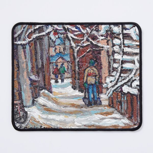 Item preview, MONTREAL WINTER SCENE AFTER THE SNOW STORM designed and sold by Carole Spandau.
