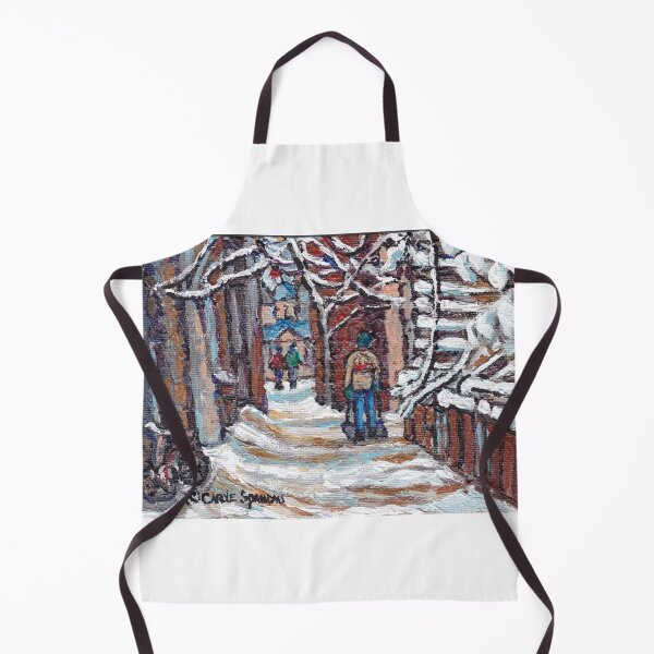 Item preview, MONTREAL WINTER SCENE AFTER THE SNOW STORM designed and sold by Carole Spandau.