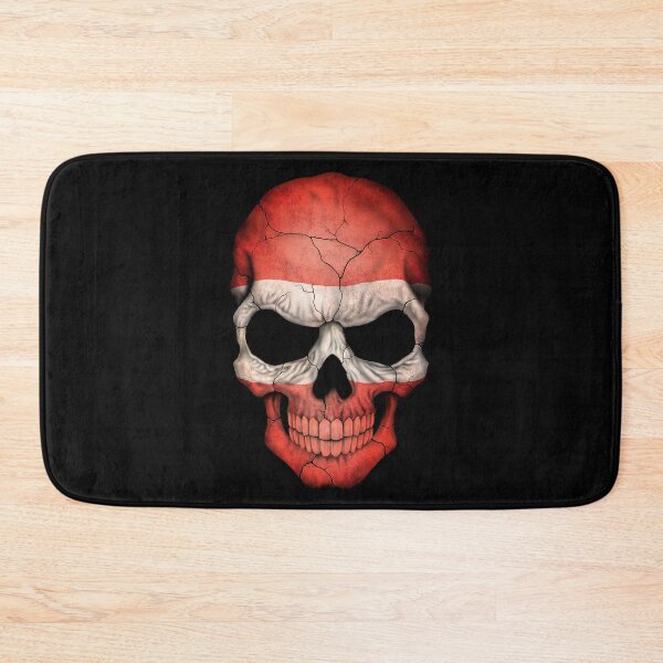 Item preview, Austrian Flag Skull designed and sold by JeffBartels.
