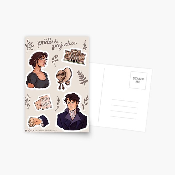 Pride and Prejudice Postcard