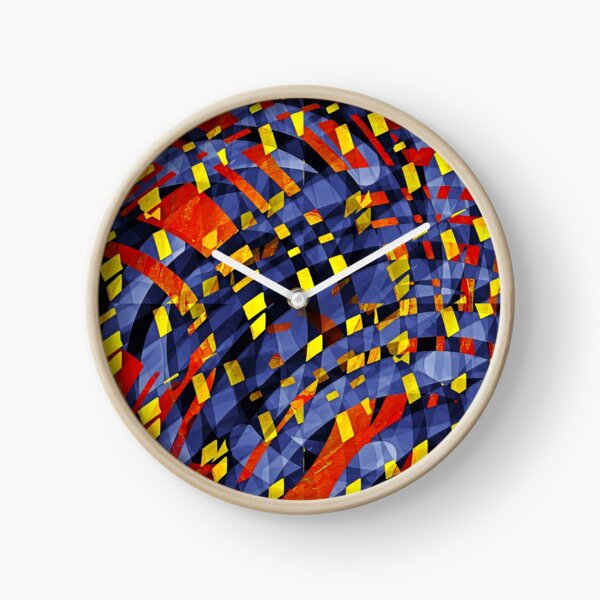 Aqua Lava Clock