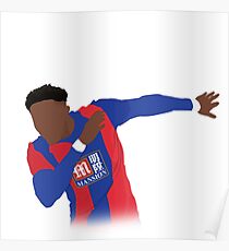 Wilfried Zaha Dab Poster