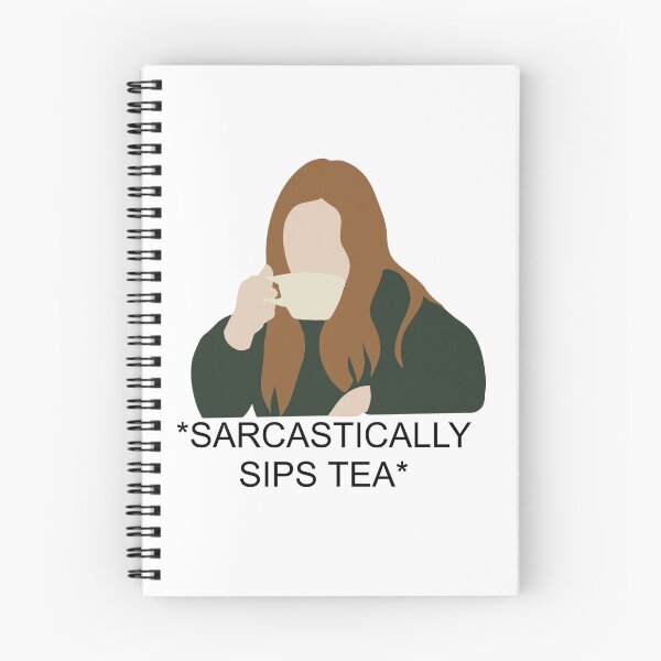 Item preview, SARCASTICALLY SIPS TEA  designed and sold by DiscoVibes.
