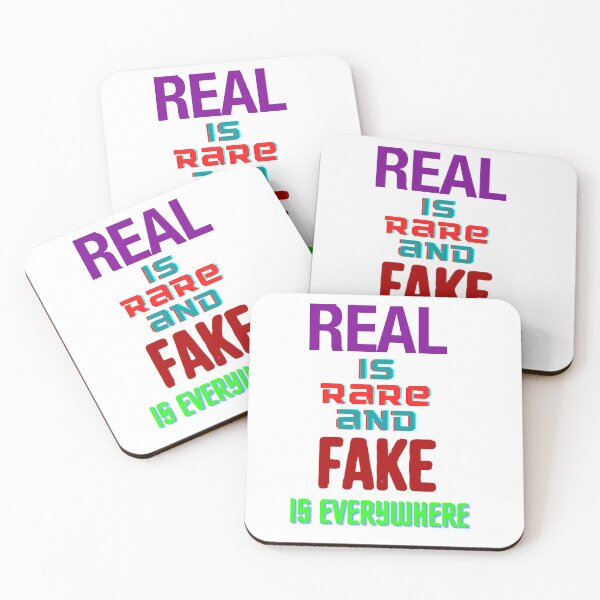 Item preview, REAL IS RARE AND FAKE IS EVERYWHERE designed and sold by forgodandcountr.