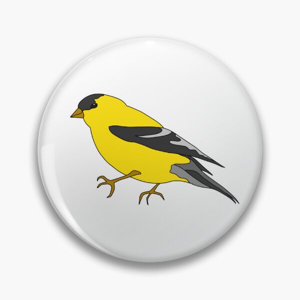 Item preview, gold finch designed and sold by okie-dokie-art.