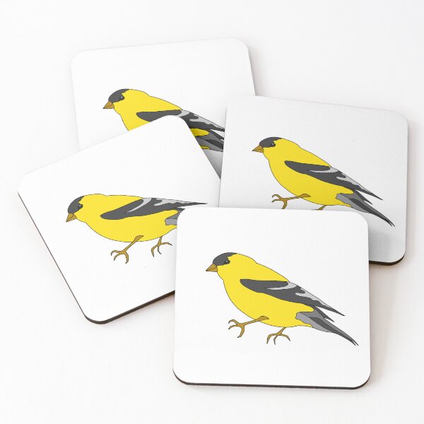 Item preview, gold finch designed and sold by okie-dokie-art.