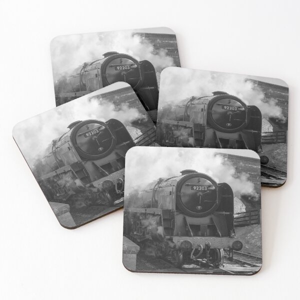 Item preview, Black Prince steam train in monochrome designed and sold by cdkphotos.