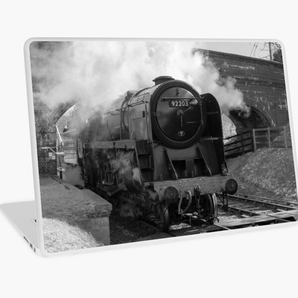 Item preview, Black Prince steam train in monochrome designed and sold by cdkphotos.