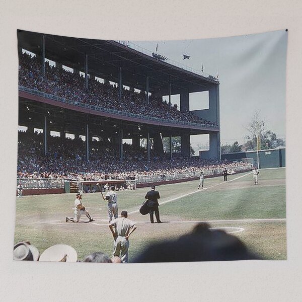 Item preview, Wrigley Field Los Angeles, Los Angeles Baseball Stadium, Old Ballparks, Old Stadiums, Grandstand, Outfield Bleachers,  designed and sold by Nostrathomas66.