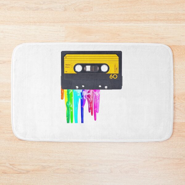 Aperçu de l'œuvre Cassette audio classique | Cassette de musique | Cassette audio couleur créée et vendue par The Love Quill.