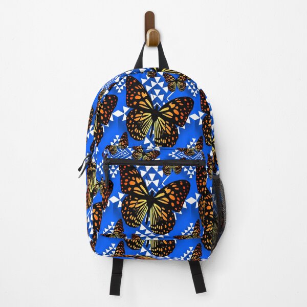 Item preview, Blue / White / Fire Color Native Butterfly Design designed and sold by JMWCD.
