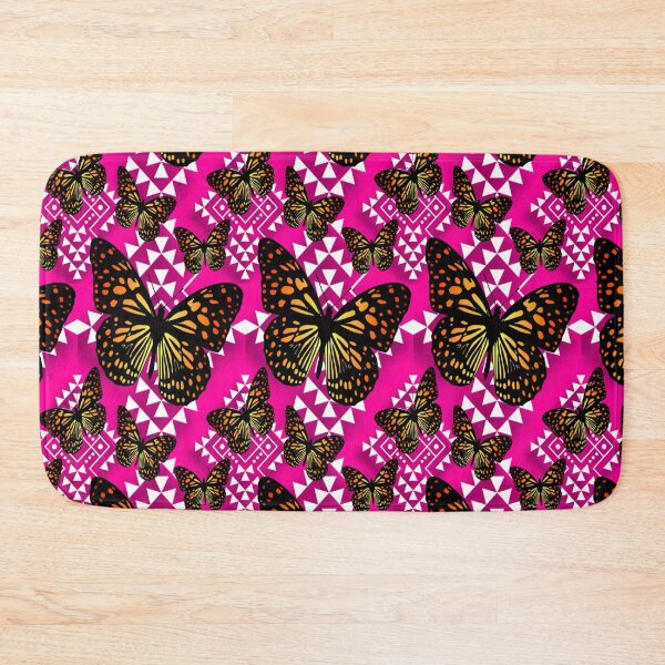 Item preview, Hot Pink / White  / Fire Color  Native Butterfly Design  designed and sold by JMWCD.