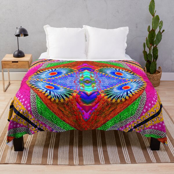 Item preview, GEOMETRIC RAINBOW IN NATIVE TRIBAL AND SPIRITUAL PATTERN. designed and sold by Ralek.