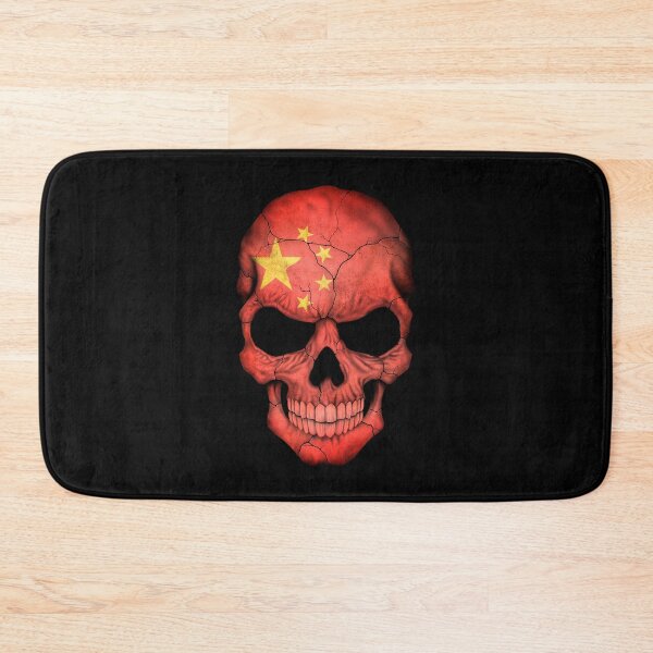 Item preview, Chinese Flag Skull designed and sold by JeffBartels.