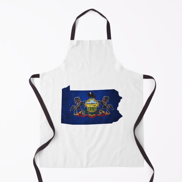 Item preview, Pennsylvania Map Flag designed and sold by BeccaDaniels.