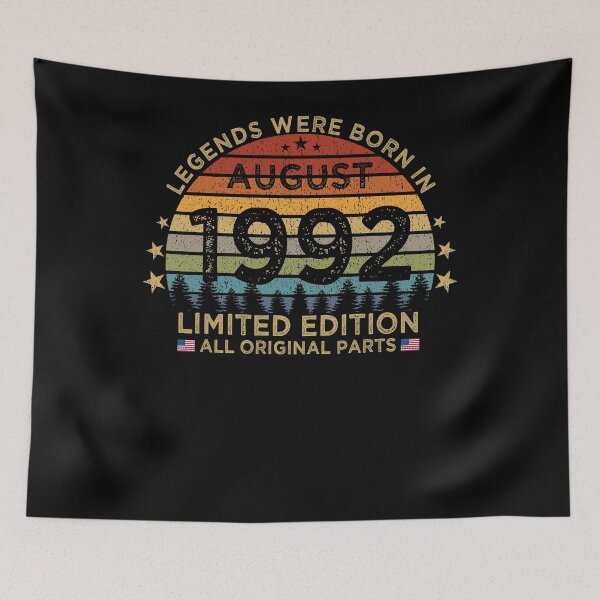 Item preview, Legends Were Born In August 1992 Limited Edition Patriotic designed and sold by cssdru.
