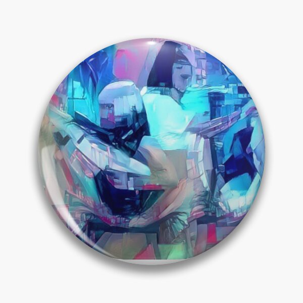 Item preview, Blick Blick NM CL Neon Art Style Graphic Print designed and sold by Printopia-.