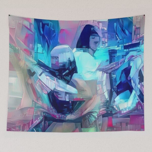 Item preview, Blick Blick NM CL Neon Art Style Graphic Print designed and sold by Printopia-.