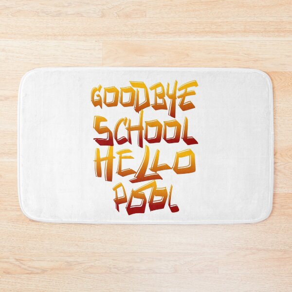 Item preview, Goodbye School Hello Pool Student/Teacher Summer Design designed and sold by MimsTees.
