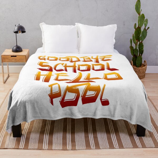 Item preview, Goodbye School Hello Pool Student/Teacher Summer Design designed and sold by MimsTees.