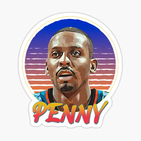 Penny Hardaway Orlando Jersey Qiangy - Penny Hardaway - Magnet