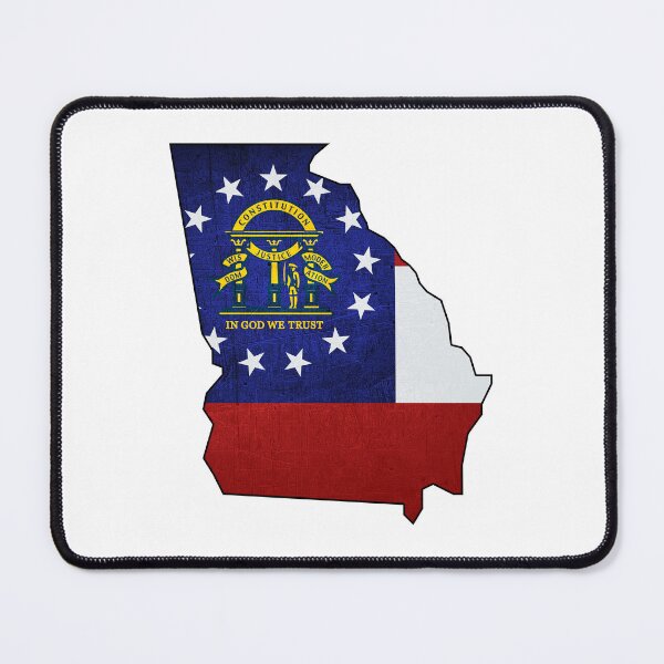 Item preview, Georgia Map Flag designed and sold by BeccaDaniels.