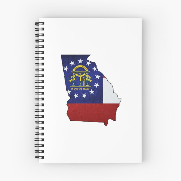 Item preview, Georgia Map Flag designed and sold by BeccaDaniels.
