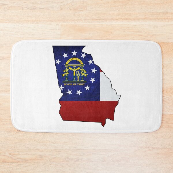 Item preview, Georgia Map Flag designed and sold by BeccaDaniels.