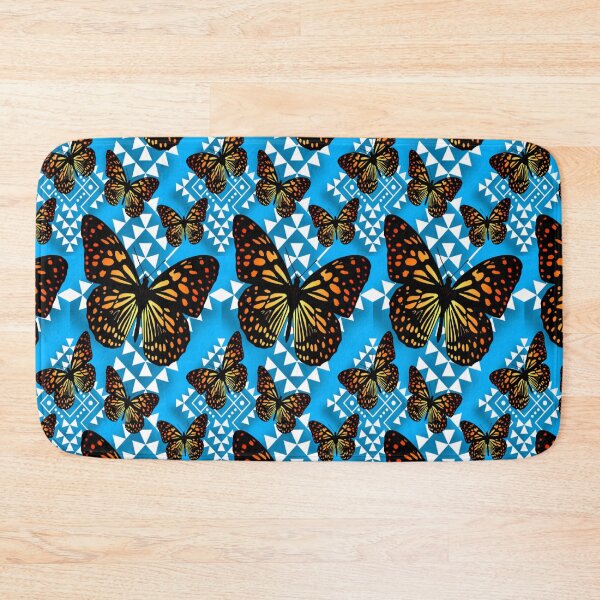 Item preview, Sky Blue / White  / Fire Color  Native Butterfly Design  designed and sold by JMWCD.