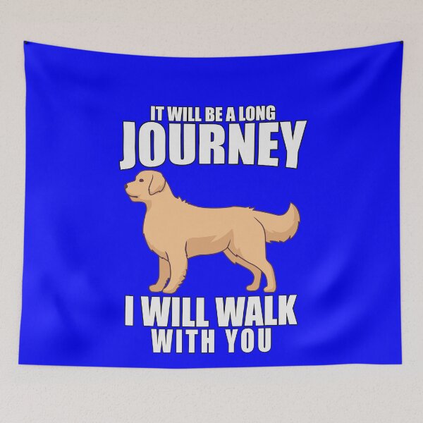 Item preview, Golden Retriever Dog Owner I Will Walk With You designed and sold by fantasticdesign.