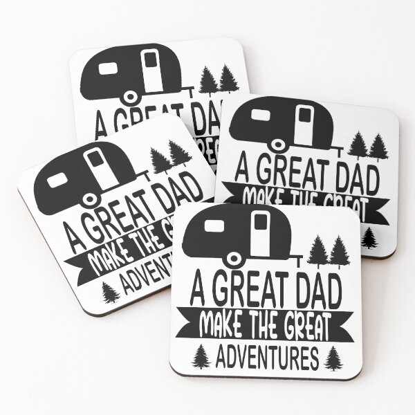 Item preview, A Great Dad Make The Great Adventures Camping Design designed and sold by limos.